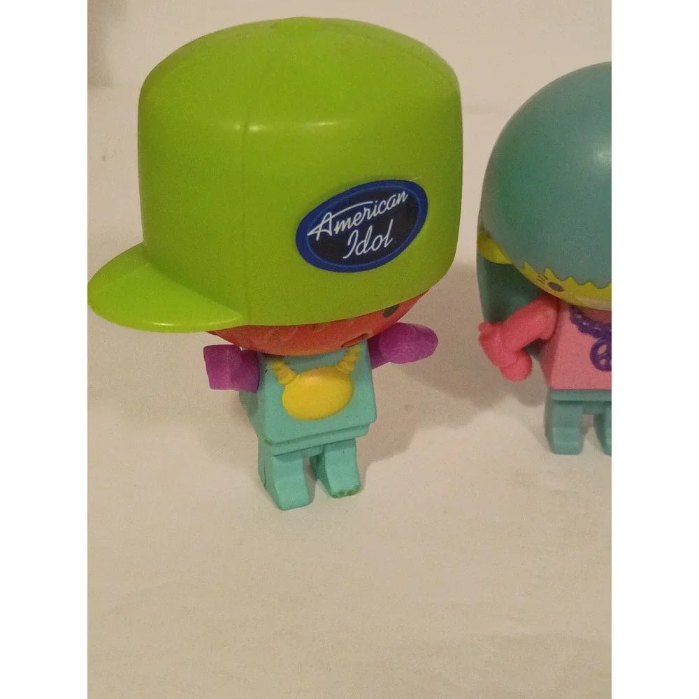 Lot‎ of 4 American Idol McDonalds Happy Meal Toys 2008 Musical Figures